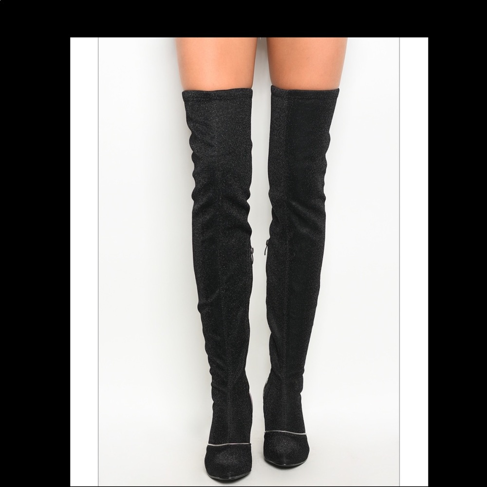 Knee High Black Boots